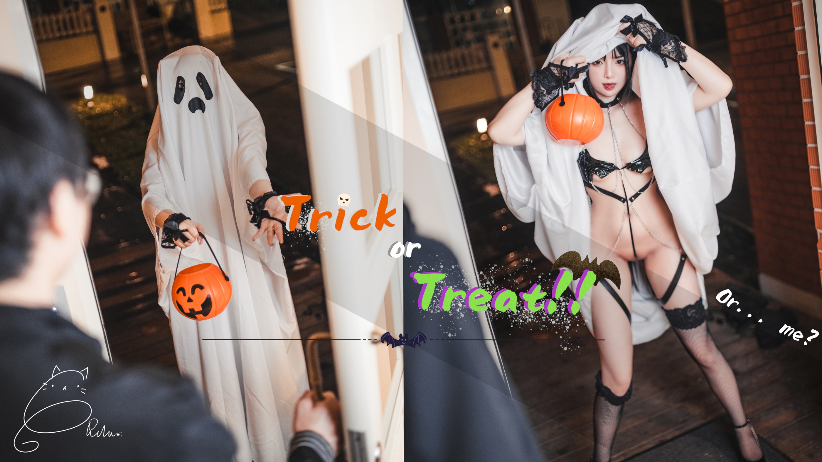 图片[1]-落落Raku – NO.005 Trick or Treat 不给糖就捣蛋[75P]-XikXak